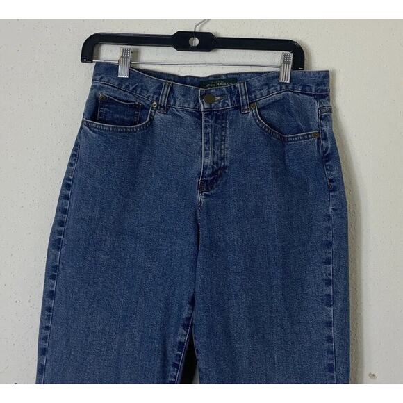 Lauren Jeans Co LRL Ralph Classic Boot Cut Denim Mid Rise Womens Blue Jeans 4 - Picture 1 of 14